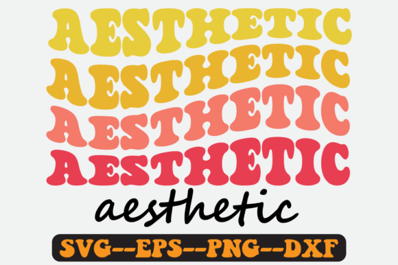 Aesthetic Groovy Retro Svg Design for Graphics and Crafts