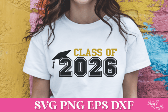 Class of 2026 SVG Cut File: Graphics for Crafts & Publishing