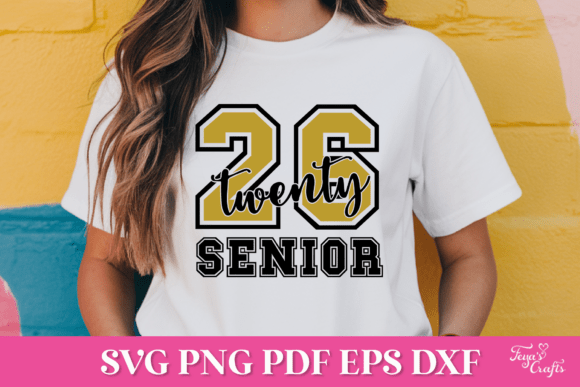 Twenty 26 Senior SVG: Premium Graphics for Crafts and Content